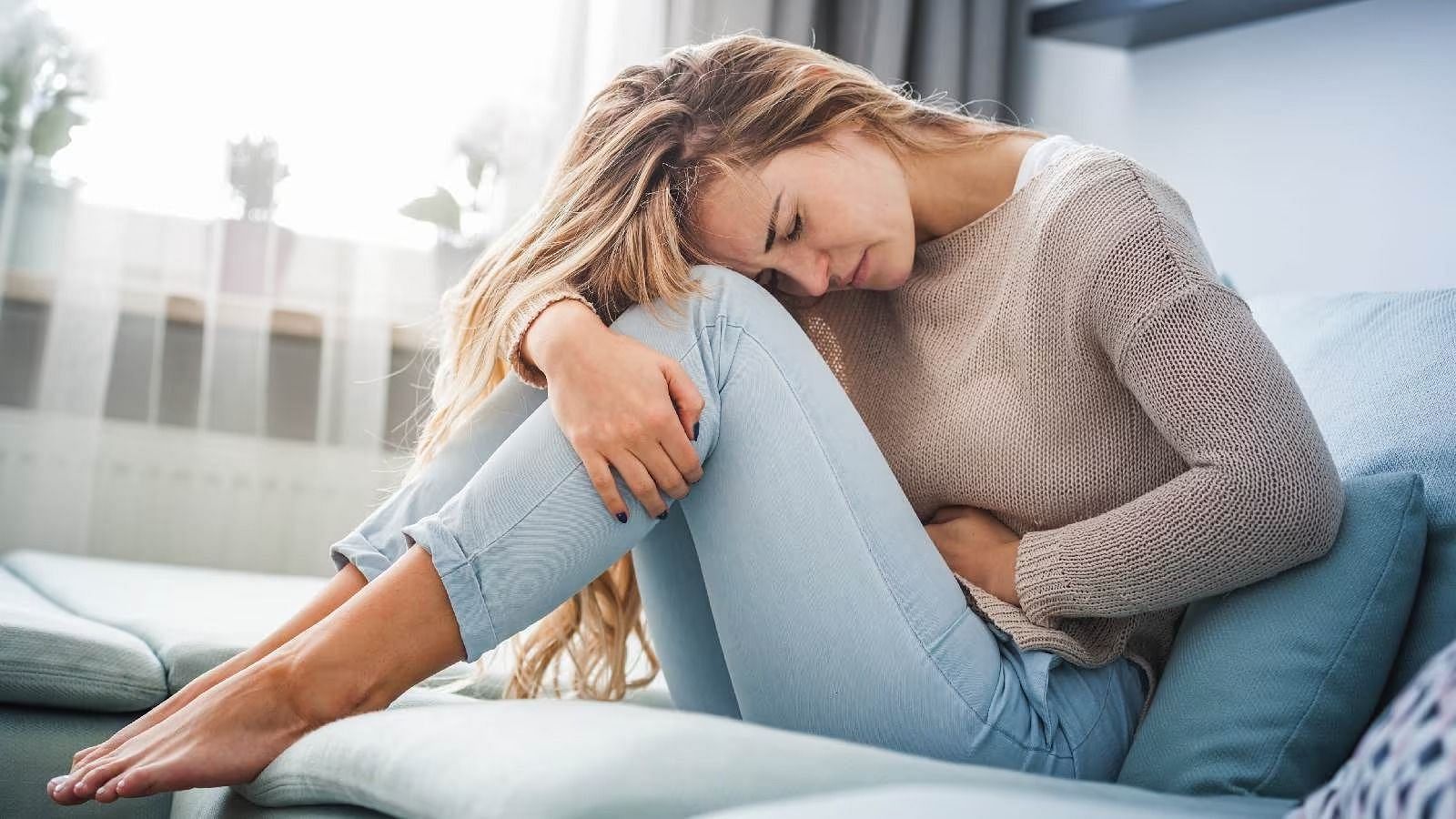 Stomach aches (Image via Deep Heat)